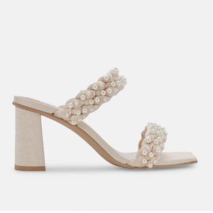 Dolce Vida Paily Pearl Vanilla Pearl Sandals